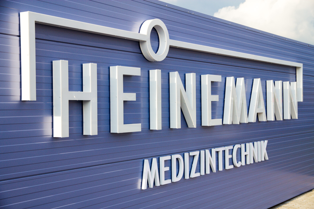 Abbildung zeigt das Logo der Firma Heinemann Medizintechnik